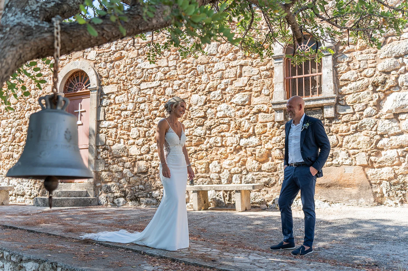Catholic Church Wedding in Kefalonia - Kefalonia Weddings
