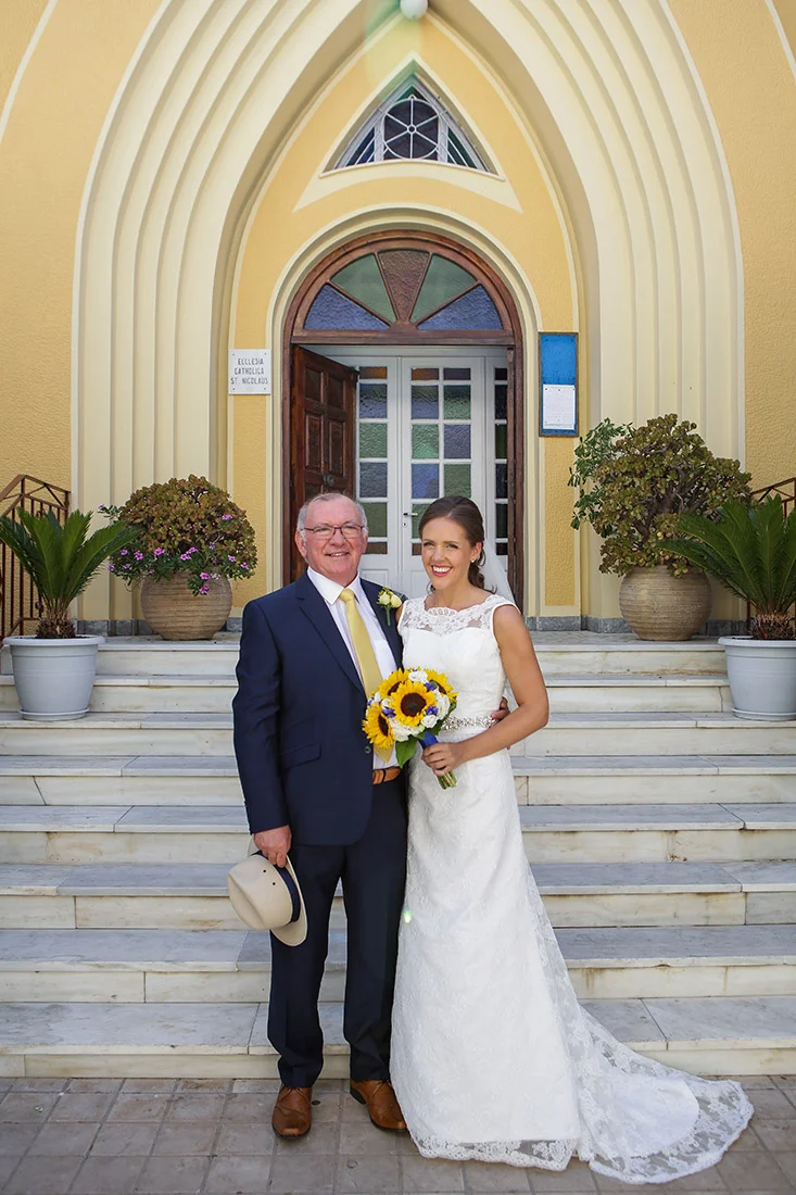 Catholic Church Wedding in Kefalonia - Kefalonia Weddings