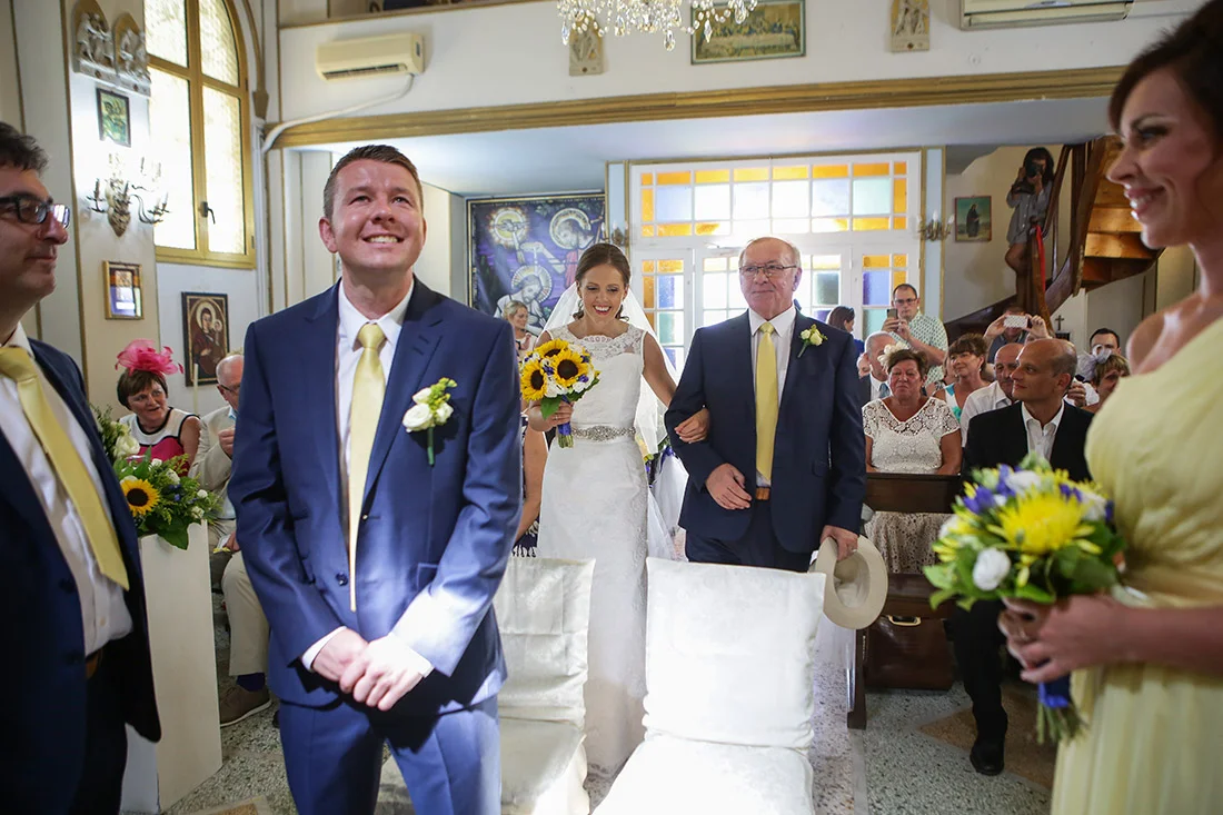 Catholic Church Wedding in Kefalonia - Kefalonia Weddings