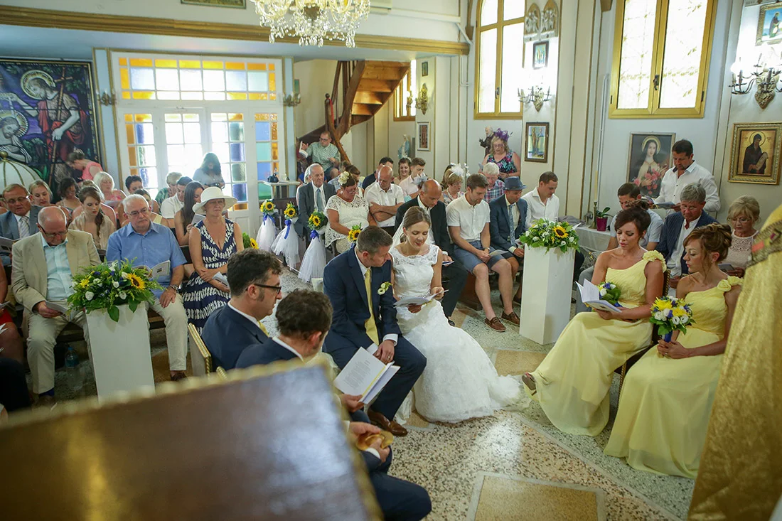 Catholic Church Wedding in Kefalonia - Kefalonia Weddings